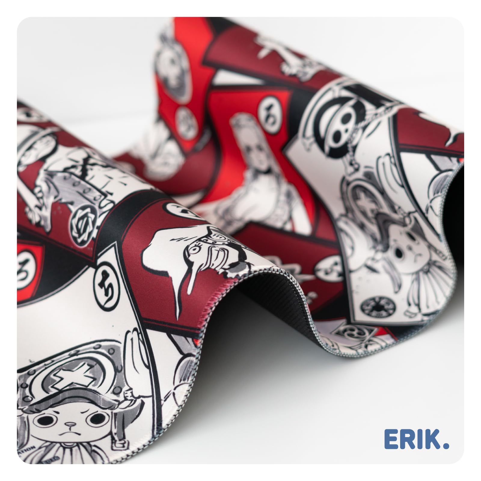 Grupo Erik Tappetino Mouse One Piece XXL - Tappetino Scrivania Impermeabile e Antiscivolo 80x35 cm | Accessori Gaming per Scrivania | One Piece Manga