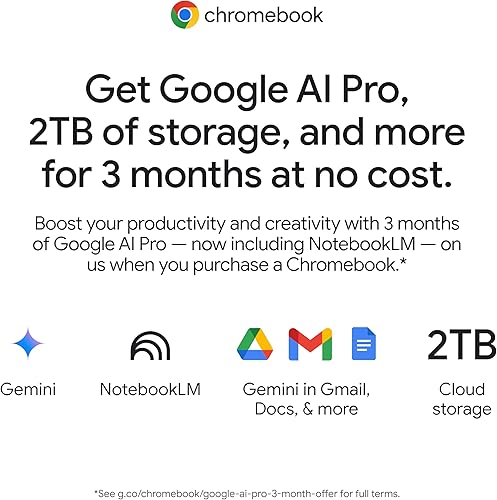 Miniatura 8 de Lenovo Chromebook Duet 2025 - Laptop convertible - ChromeOS - Pantalla táctil WUXGA IPS de 10.95 pulgadas - Memoria de 4 GB - Almacenamiento de 64