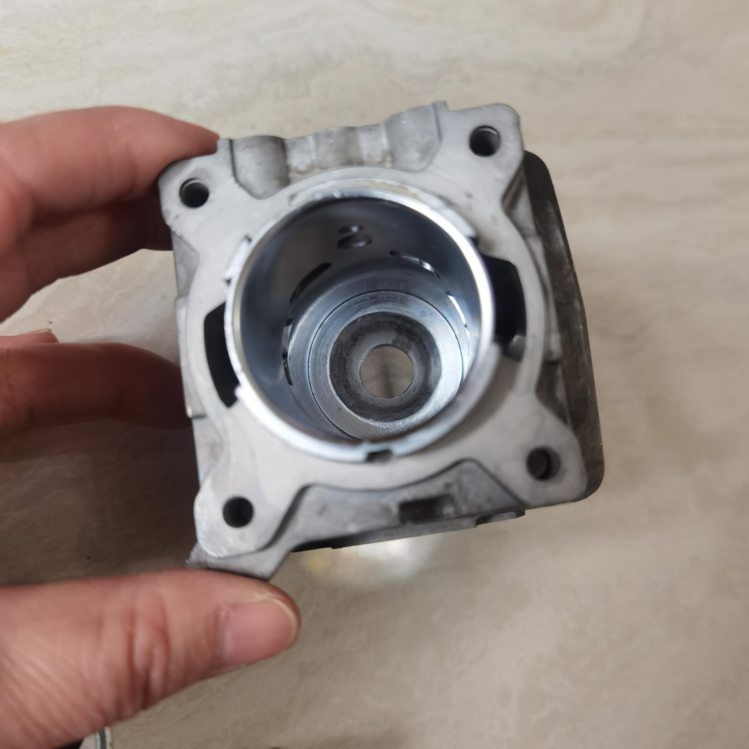Kit de Cylindre de Remplacement for stihl FS38 2-Mix FS55 2-Mix HS45 Piston de Cylindre Assy 34mm 4140 020 1203