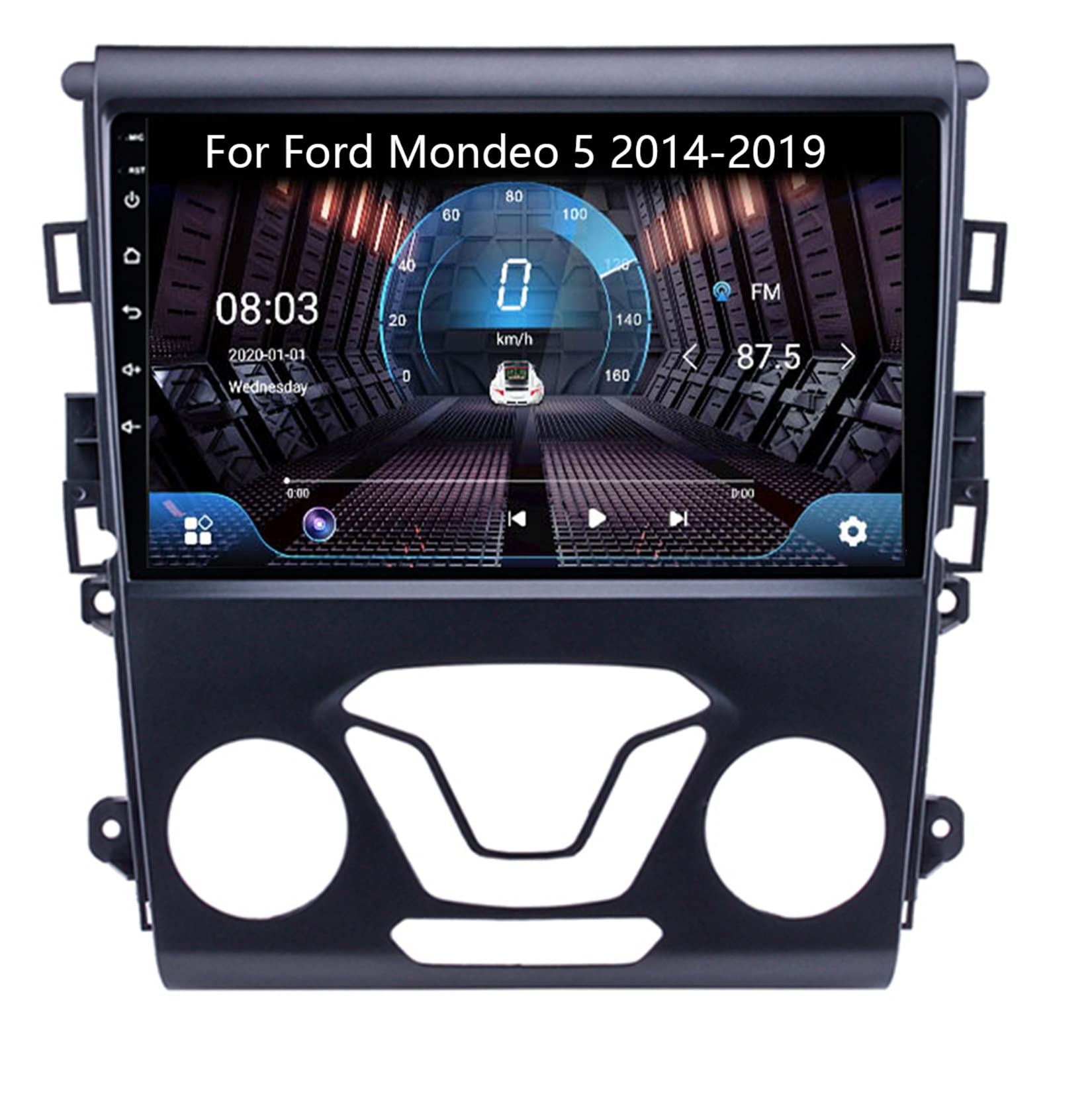 Caméra de recul et CarPlay sur cet autoradio 9 pouces Ford Mondeo