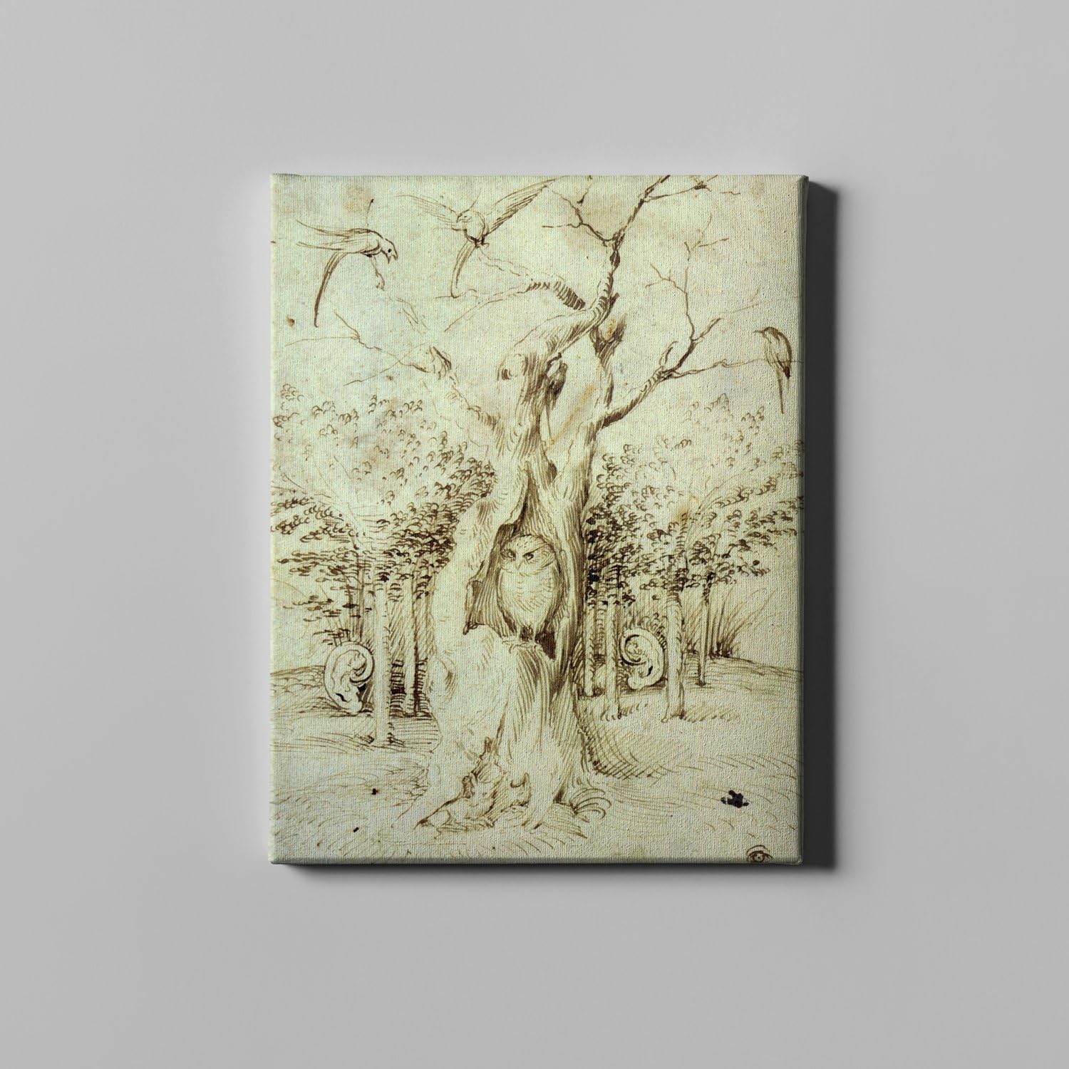 Toile Canvas Hieronymus Bosch impression galerie d'art format medium - 5