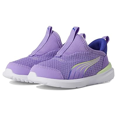 PUMA Kids Kruz Sliptech(Toddler) Kids Shoes Lavender Alert Lapis Lazuli