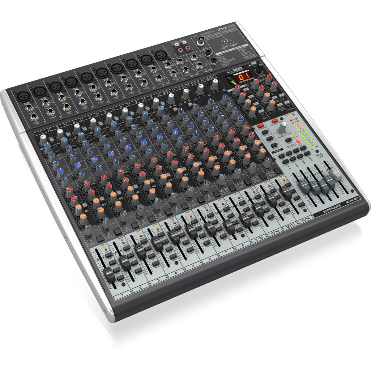 Amazon | Behringer アナログミキサー 24チャンネル4バス 1ノブコンプ