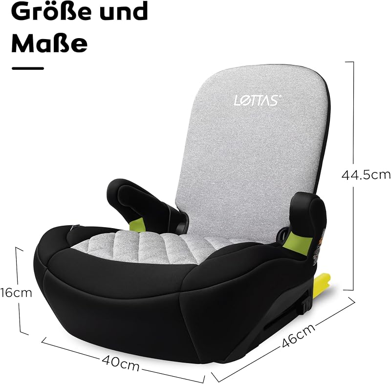 LETTAS I-SIZE Autósülés 6-12 év 125-150 cm ISOFIX ECE R129