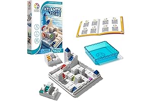 SmartGames Atlantis Escape: 3D Brain Teaser for Kids