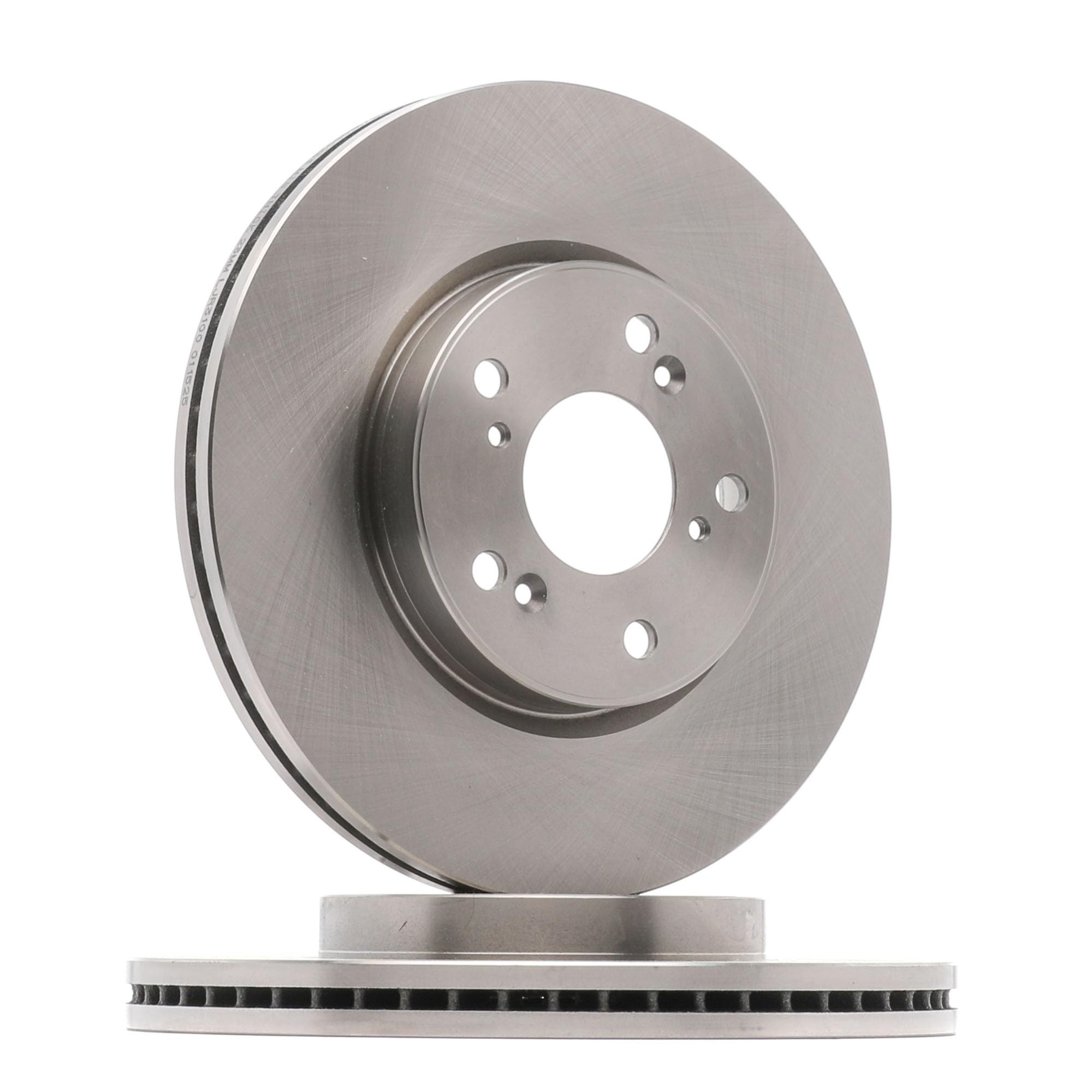 RIDEX 82B2435 2x Disco freno Anteriore senza viti/bulloni Compatibilità con HONDA HR-V RU