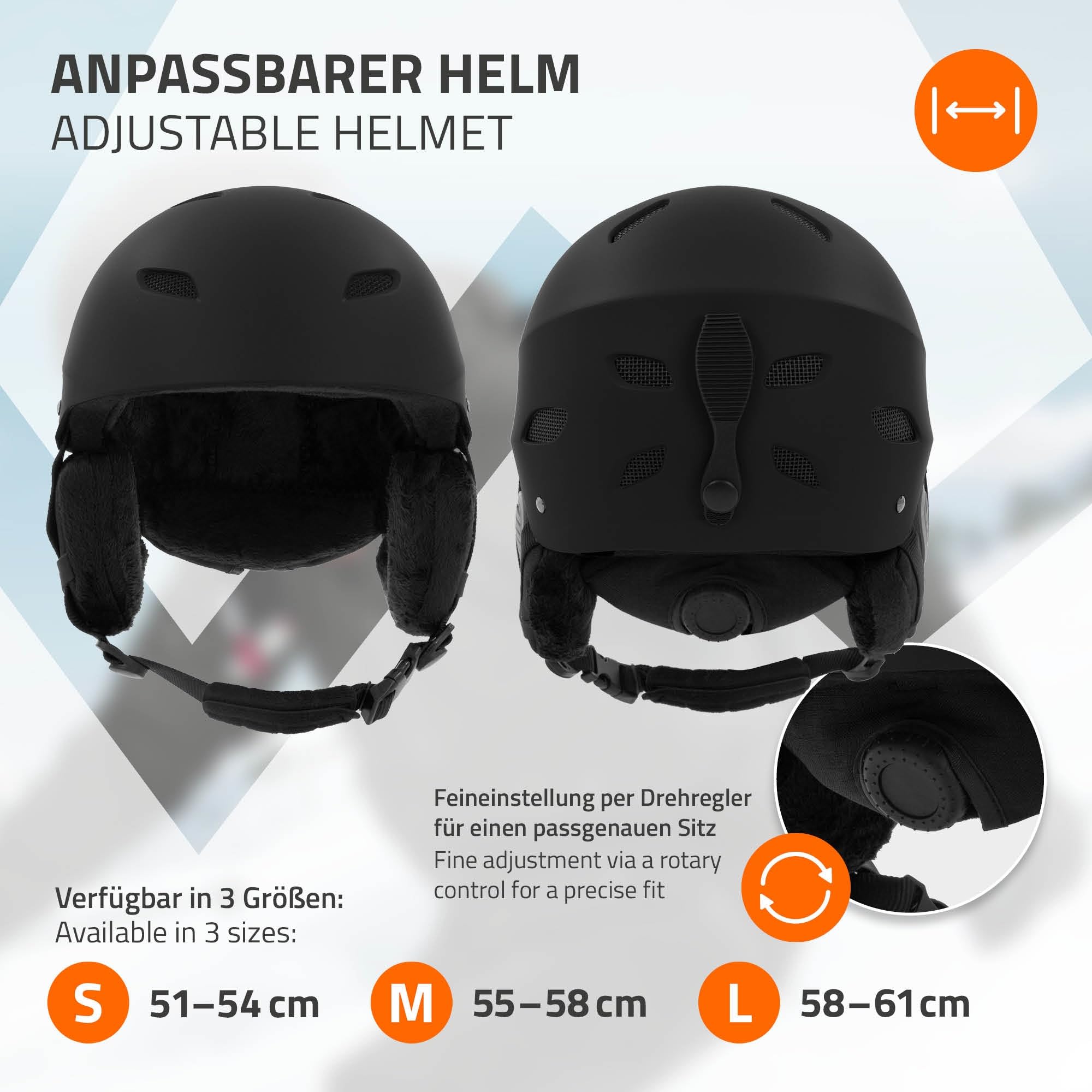 ECD Germany Casco de Esquí y Snowboard para Hombre y Mujer Robusto y Ligero