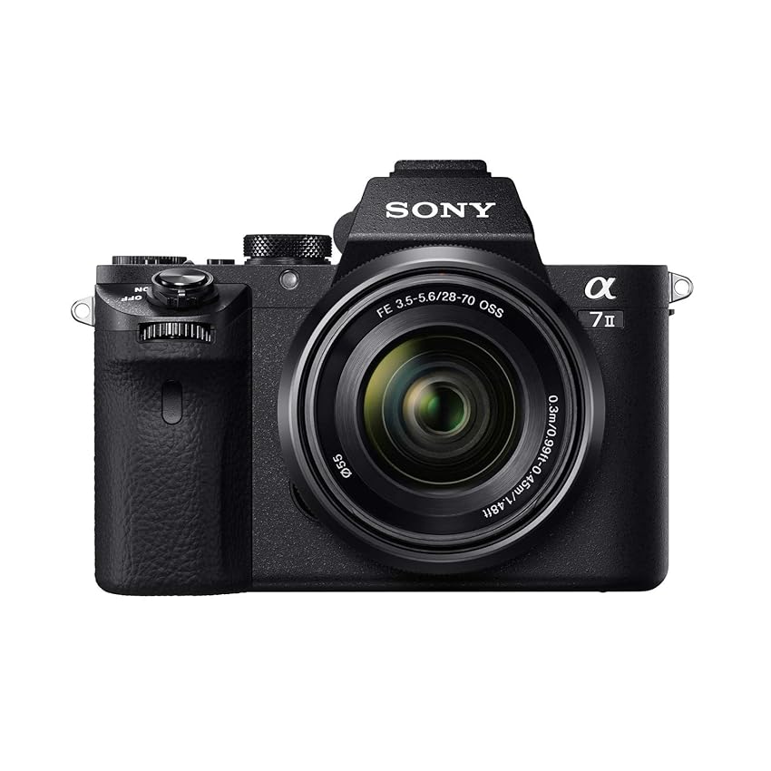 Immagine del prodotto Sony Alpha 7M2K - Kit Fotocamera Digitale Mirrorless con Obiettivo Intercambiabile SEL 28-70mm, Sensore CMOS Exmor Full-Frame da 24.3 MP, Stabilizzazione Integrata, ILCE7M2B + SEL2870, Nero