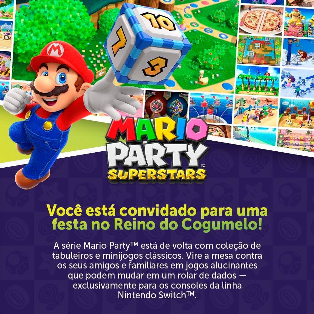 Nintendo, Jogo, Mario Party Superstars, Nintendo Switch