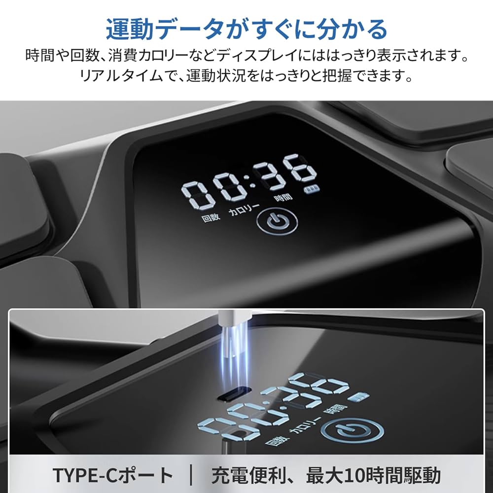 Amazon.co.jp: 腹筋ローラー アブローラー 四輪 膝マット付き