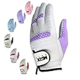 MRX Women Golf Glove Left Handed Golf Gloves Sweat Resistant Soft Cabretta Leather Regular Fit Women Golfer Glove