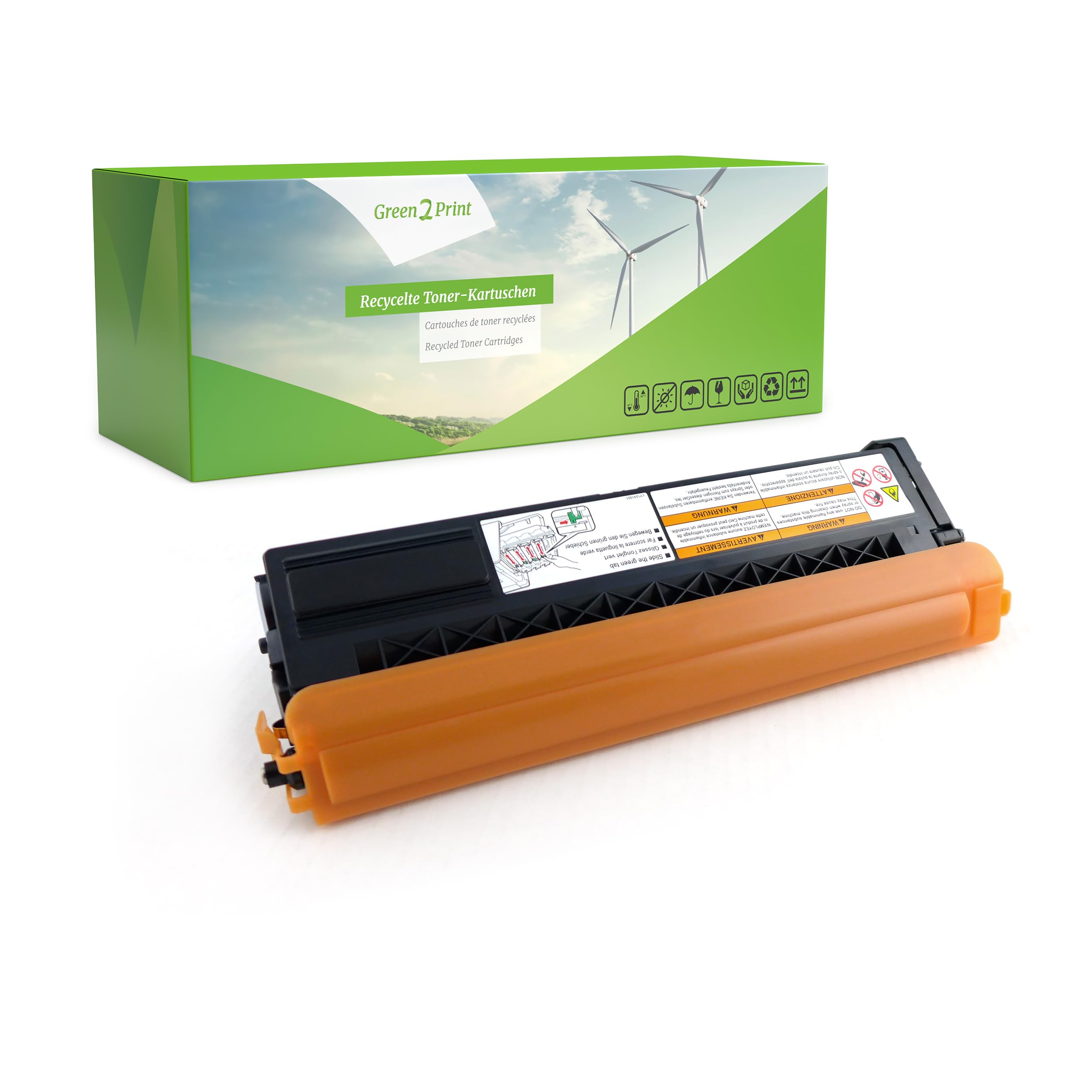 QUALITONER | Toner x1 - TN328 TN 328 Cyan - Compatible pour