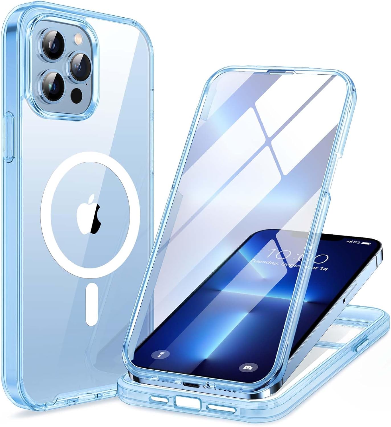 Magnetic Clear Blue