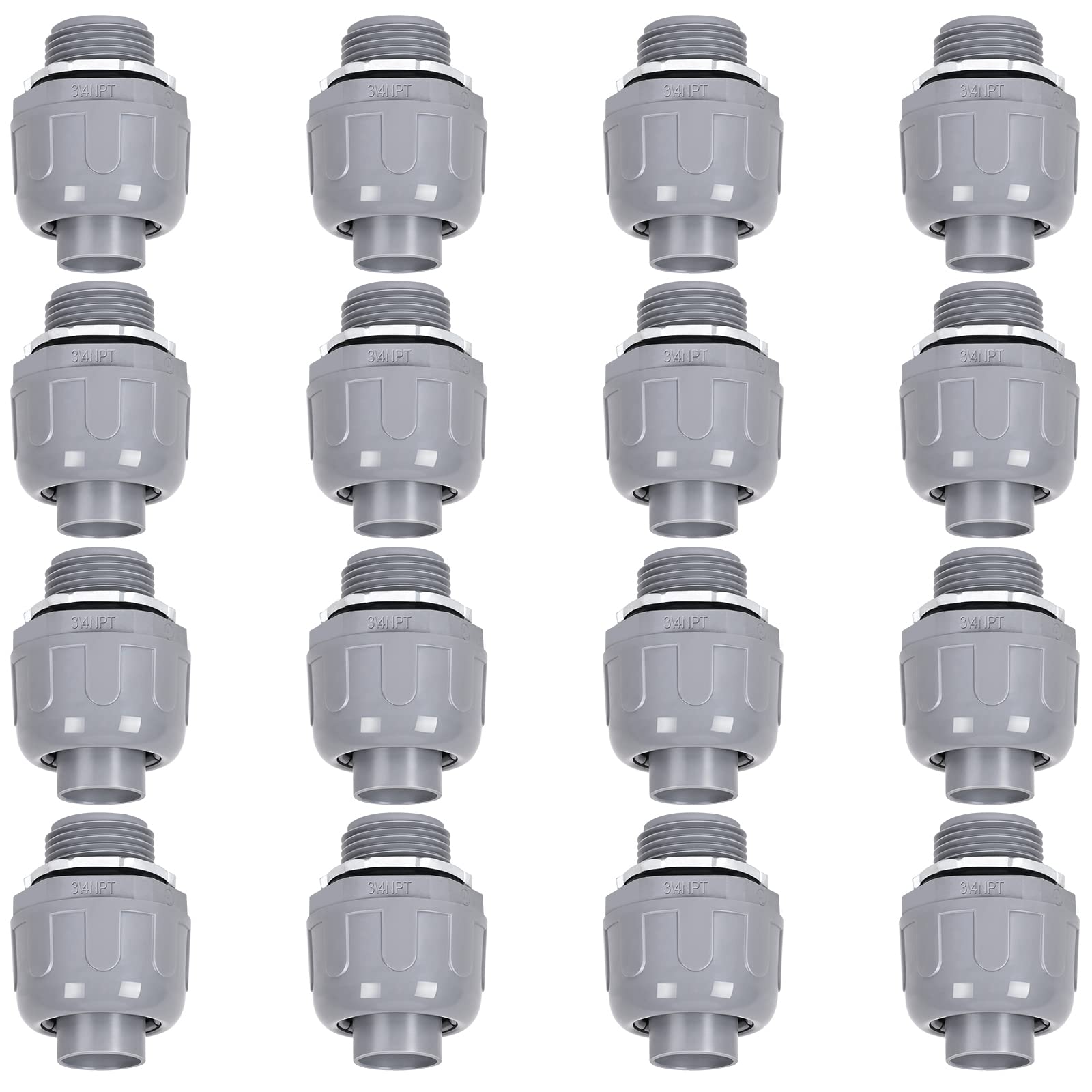 Buy FirmiBang Liquid Tight Connector 3/4 in NonMetallic Electrical