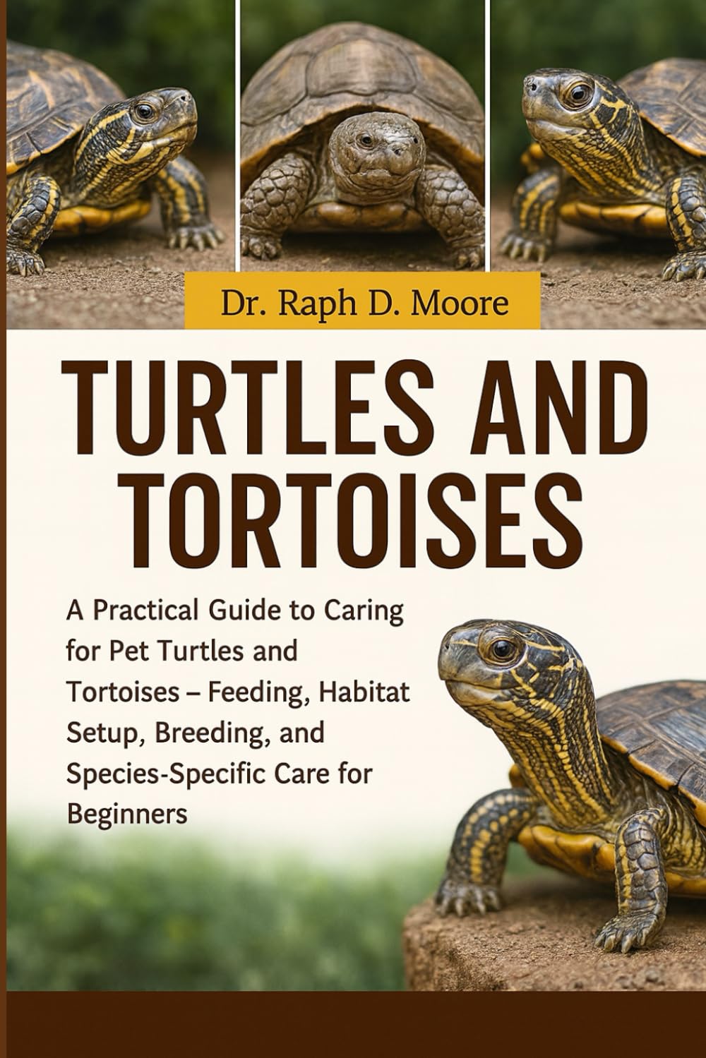 TURTLES AND TORTOISES: A Practical Guide to Caring for Pet Turtles and Tortoises – Feeding, Habitat Setup, Breeding, and Species-Specific Care for Beginners