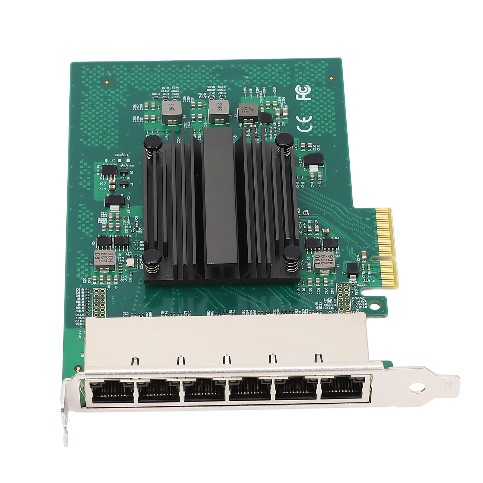 Carte Réseau PCIe 6 Ports Gigabit Ethernet, Puce I350