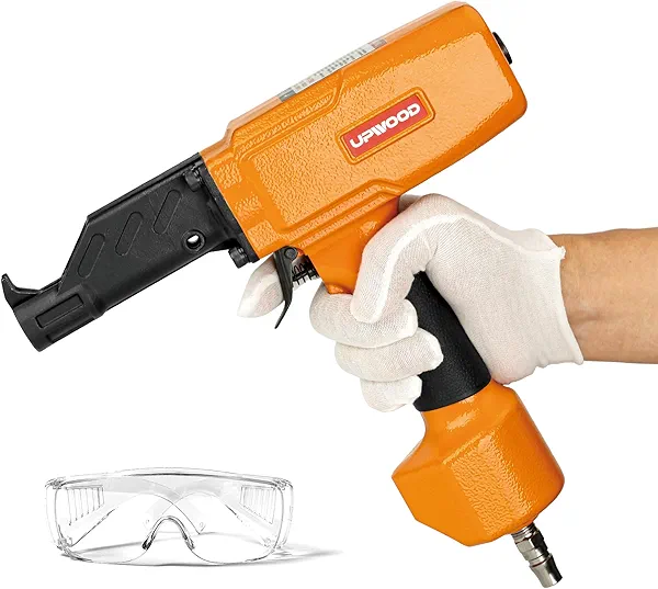 UPWOOD Air Nail Puller Nail Remover Pneumatic Denailer Tool for Recycled Wood Fence Pallet (Ideal for soft or medium-hard woods)