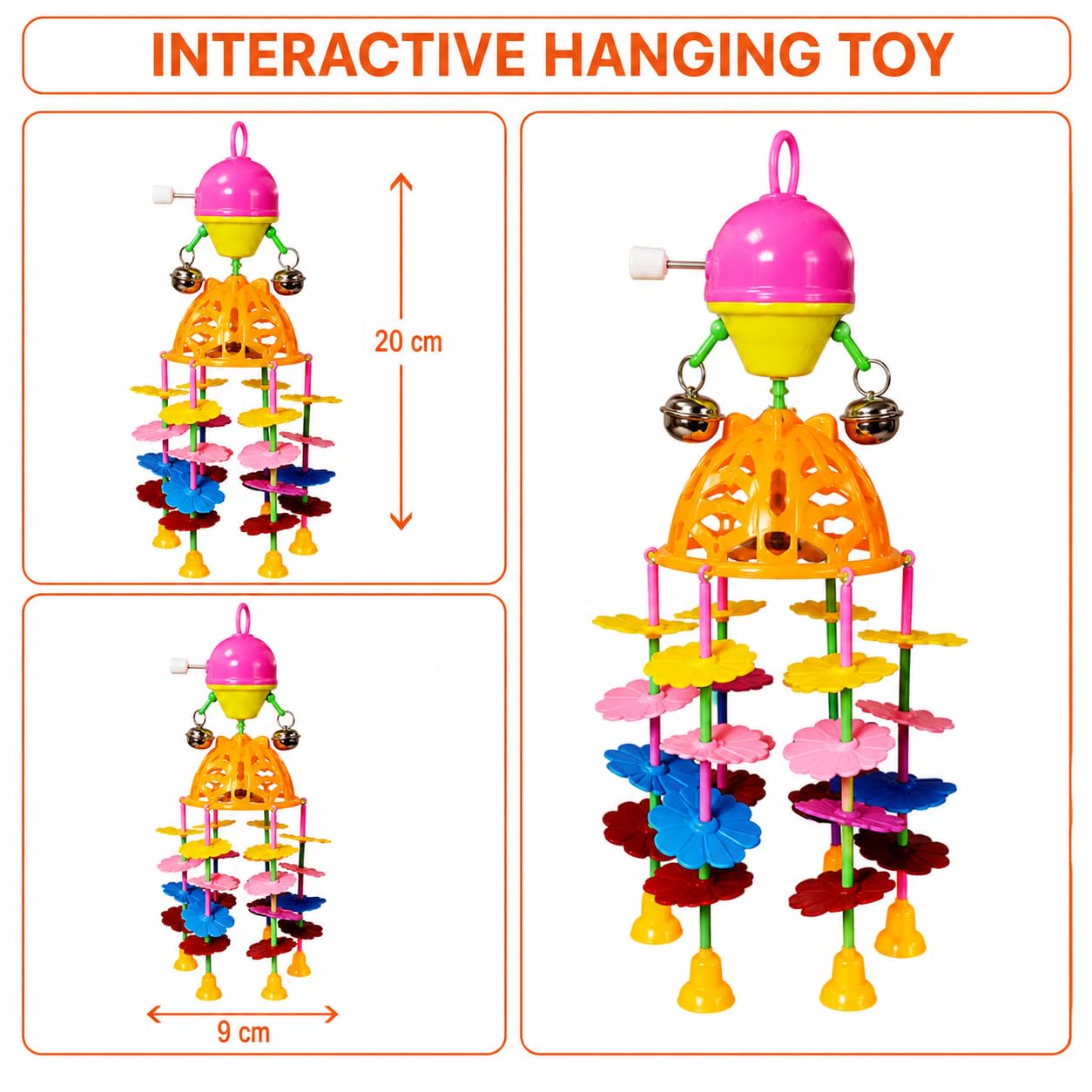Merry Go Round Baby Musical New jhoomer Toys with Hanging Jhoomer Rattle Kids Toy. — Amazon image 5