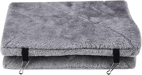 Warm Bird Nest House, Bird Bed for Cage Accessories, Parakeet Toys Hammock, Plush Parrot Hanging Hut Tent for Conure Cockatiel Lovebird Cockatoo