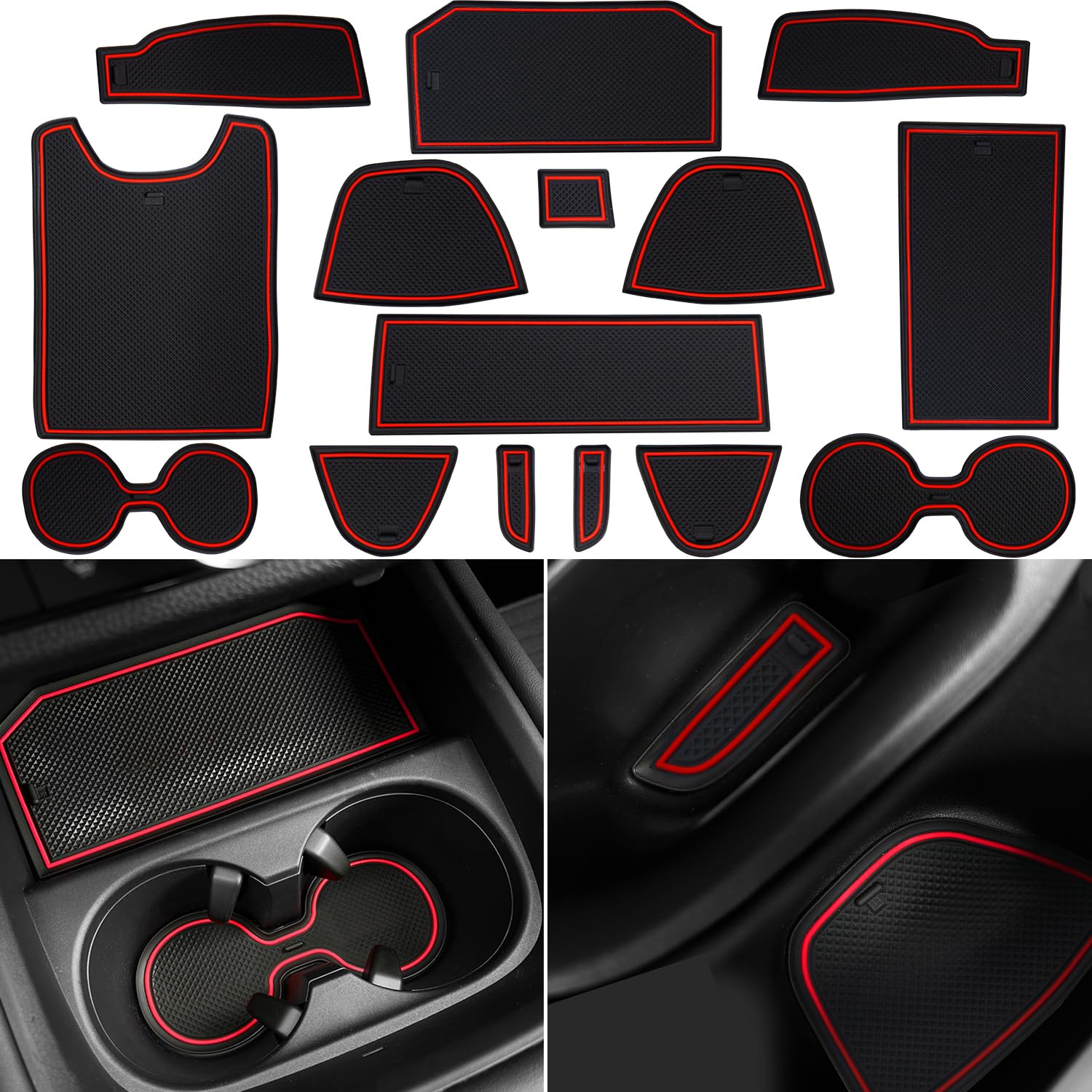 Center Console Liner for Honda HRV Accessories 2023 2024, for HRV Cup