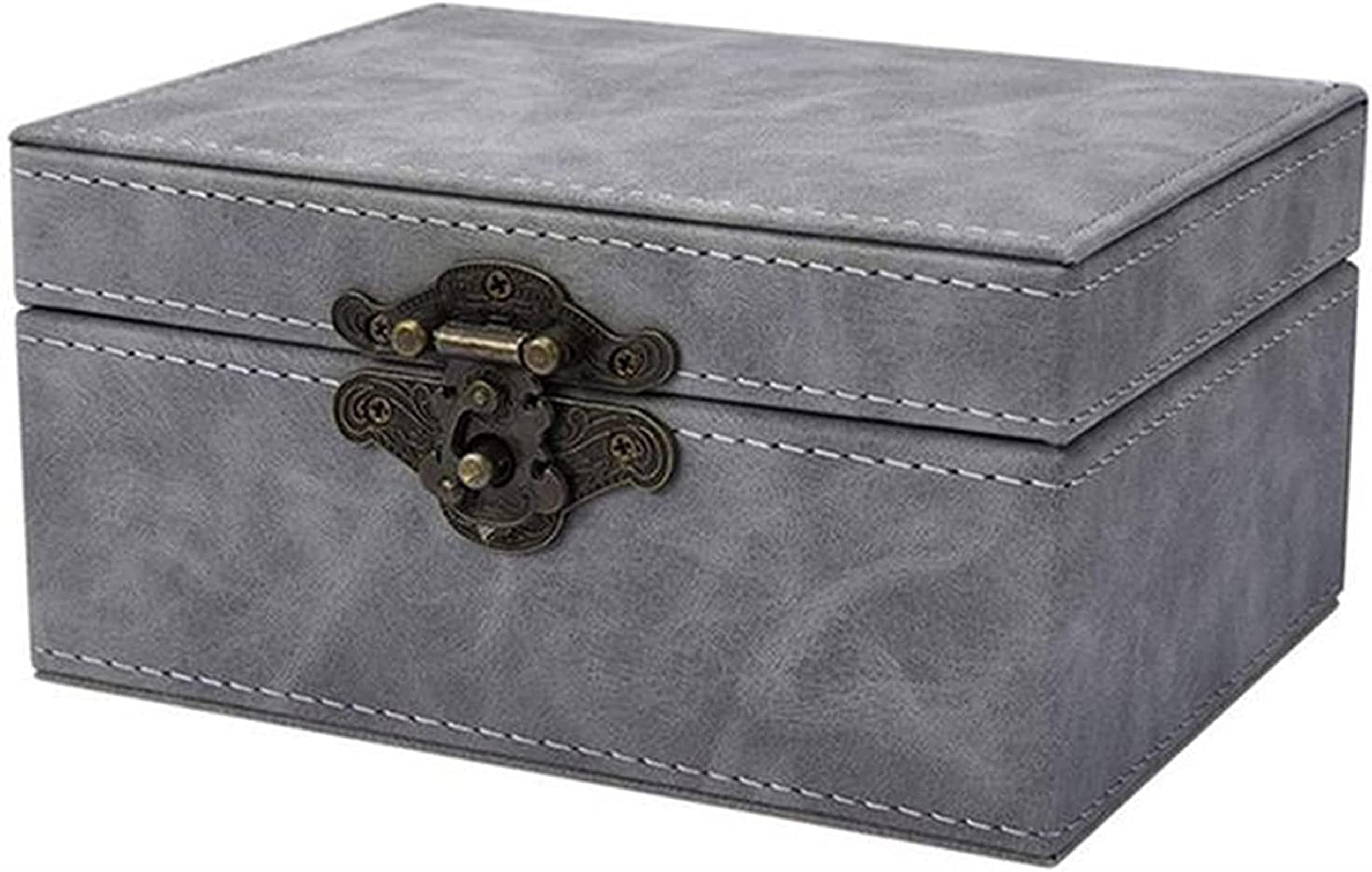 GHKryD Signal-blocking box, Car Keyless Signal Blocker, Anti-Theft Faraday Box, Key Fob Protector, Radiation-proof Safety Bag(12.5x10x6.5cm)