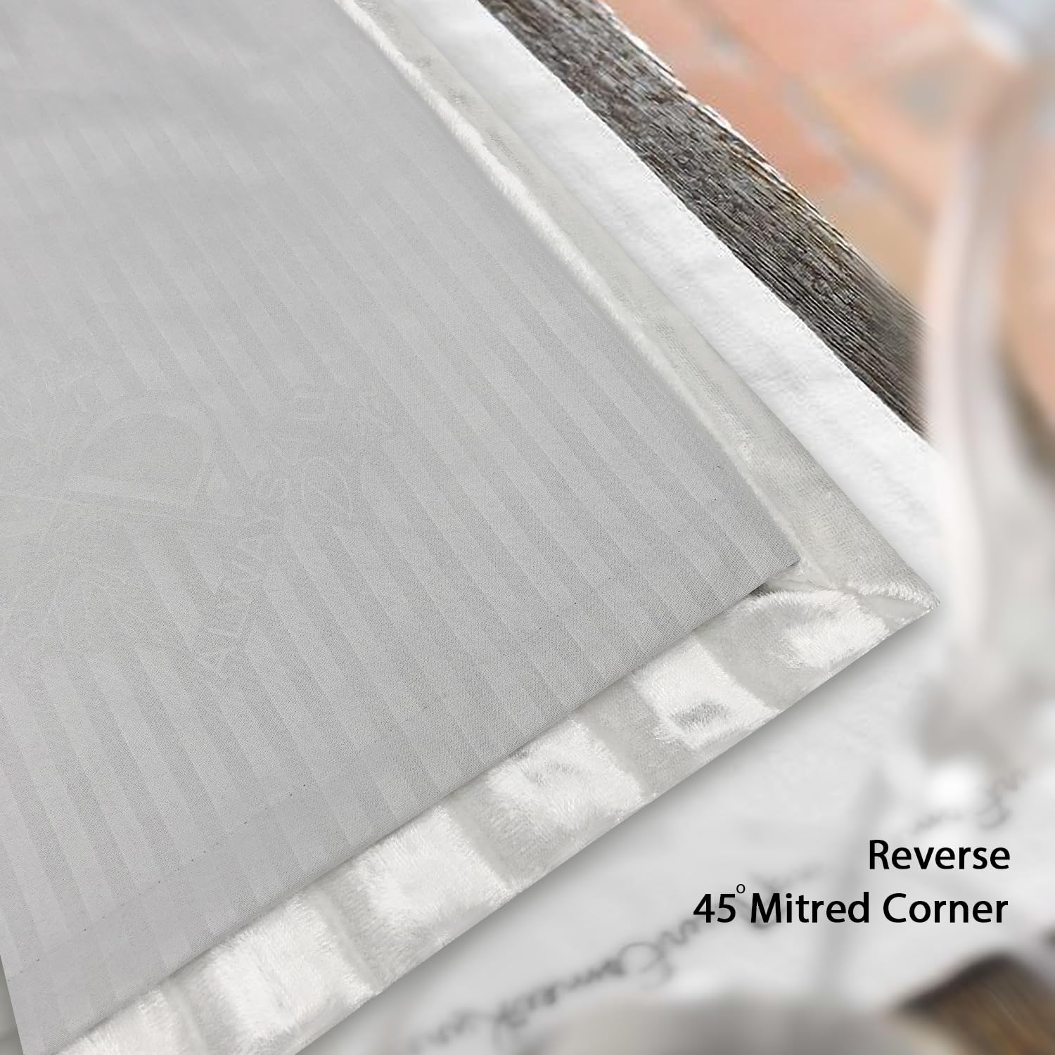 Always4u Cortina 100% Ocultante,Cortinas de terciopelo de rayas largas, doble cortinas, aislamiento térmico con ojales, cortina para sala de estar, dormitorio, cocina, elegante, 140 x 245 cm, juego de