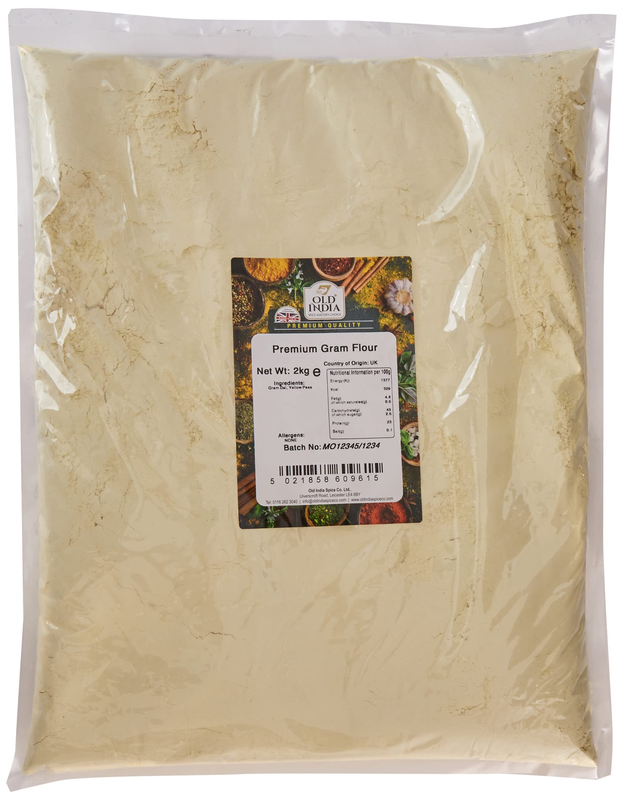 Old India Premium Gram Flour 2kg