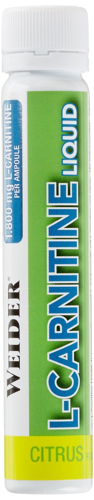 Weider L-Carnitine Liquid, 20 x 25 ml, Citrus