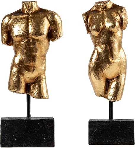 Guichifun Esculturas Decoración para el hogar Busto Estatua - Figura Decoración de resina Figuras decorativas modernas Escultura de arte para el