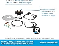 Vista 2 de Quicksilver 8M0205803 Kit de reparación de bomba de agua