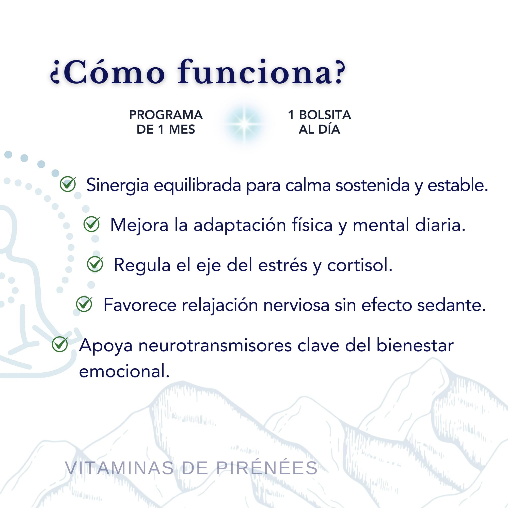 Gestión del Estrsés -Triptófano con Magnesio + Rhodiola Rosea y Ashwagandha - Sin GMO | Reduce los niveles de Cortisol, Complejo sinérgico para Equilibrio Emocional, Energía | 28 Dosis diarias