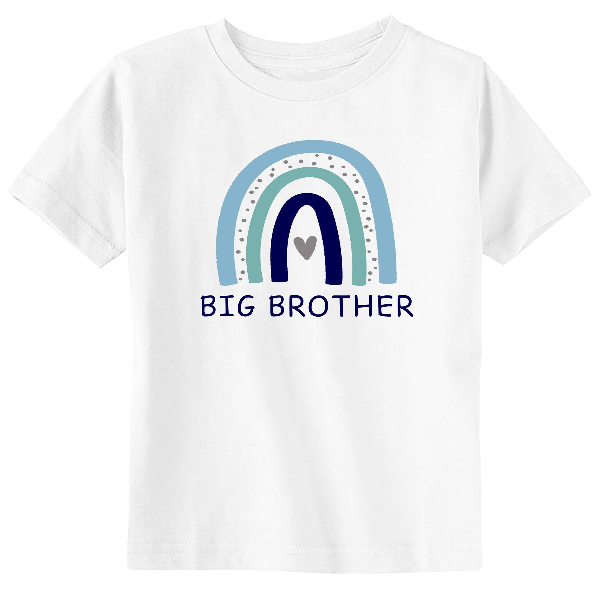 Little Spunkies Rainbow Big Brother Toddler Youth Boy T-Shirt