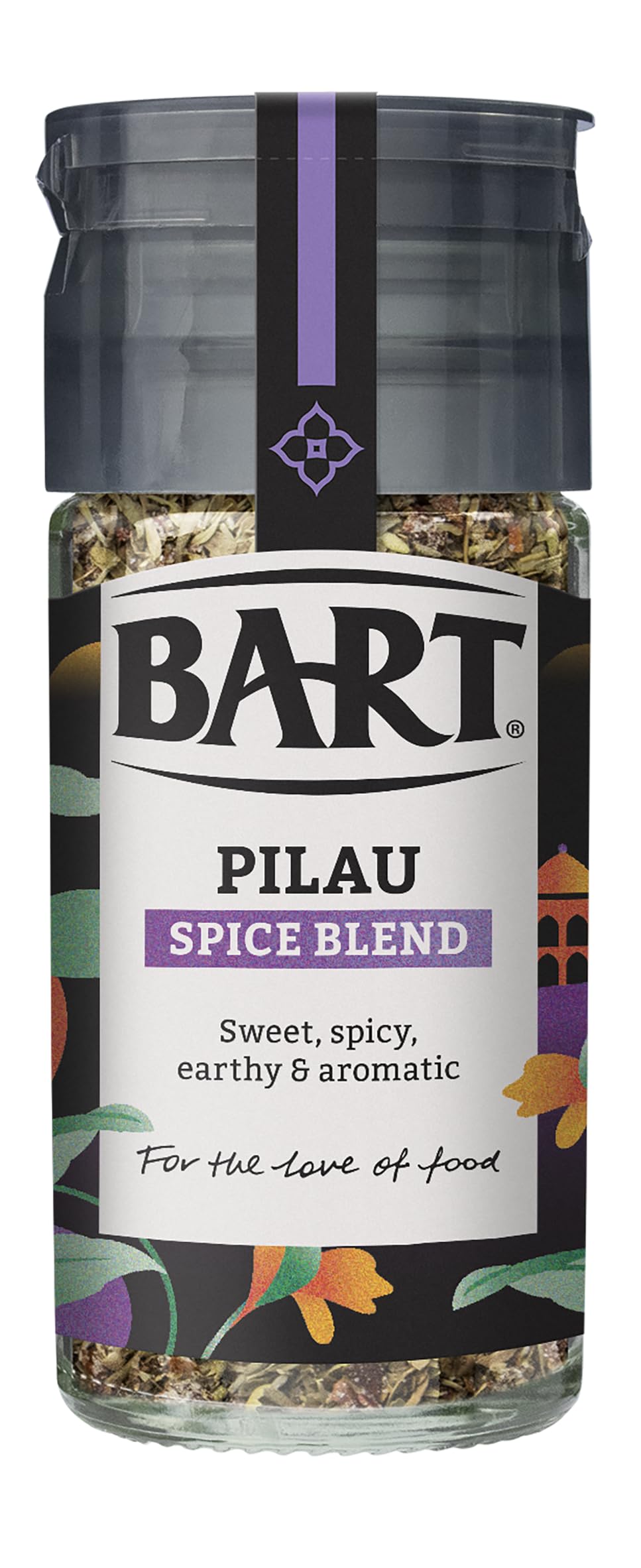 BARTPilau Spice Blend - Pack of 6 x 35g - Spicy & Sweet, Ideal for Seasoned Rice & Indian Cooking - Spice Rack Essentials