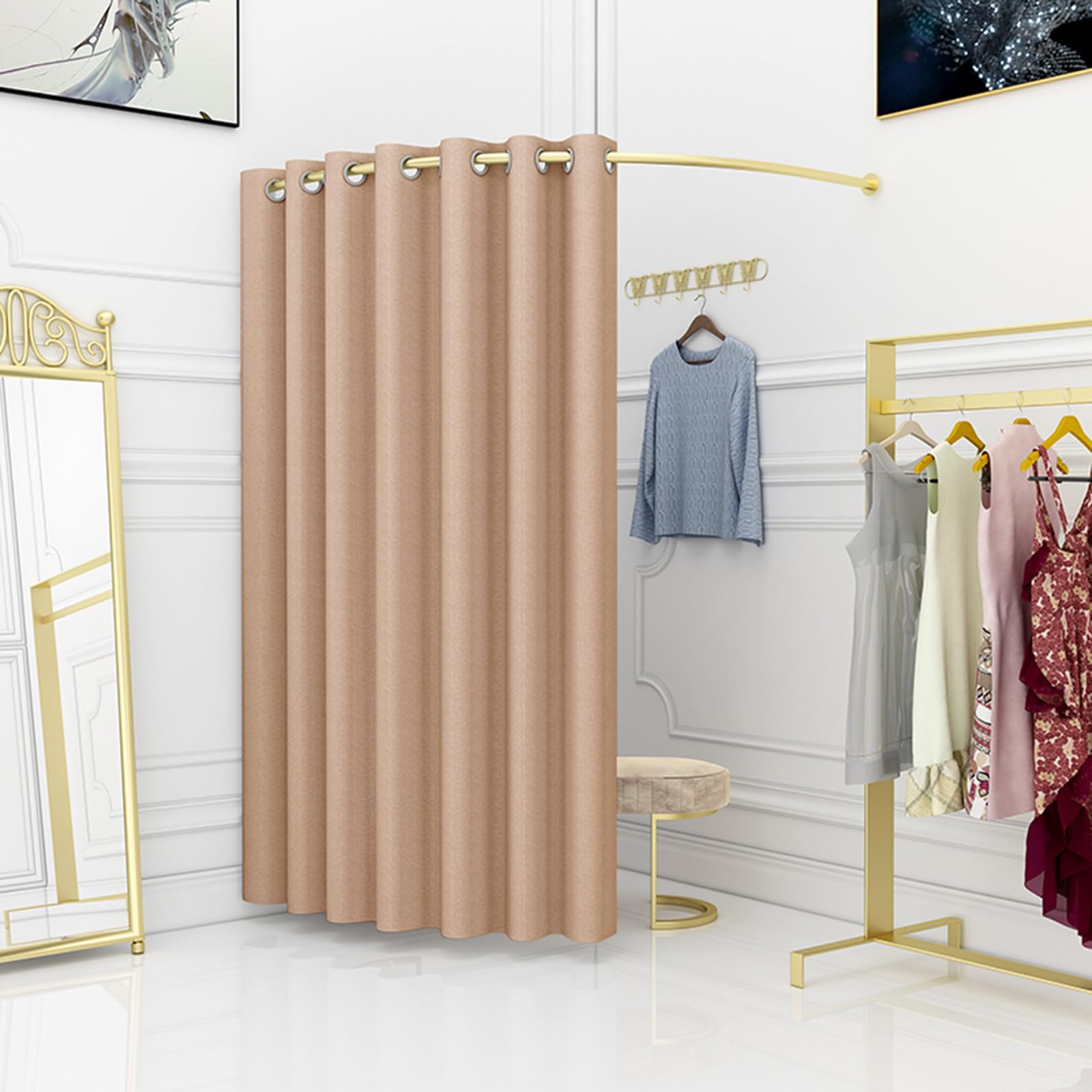 Amazon.co.jp: NYDCTHOM フィッティングルーム 試着室 更衣室