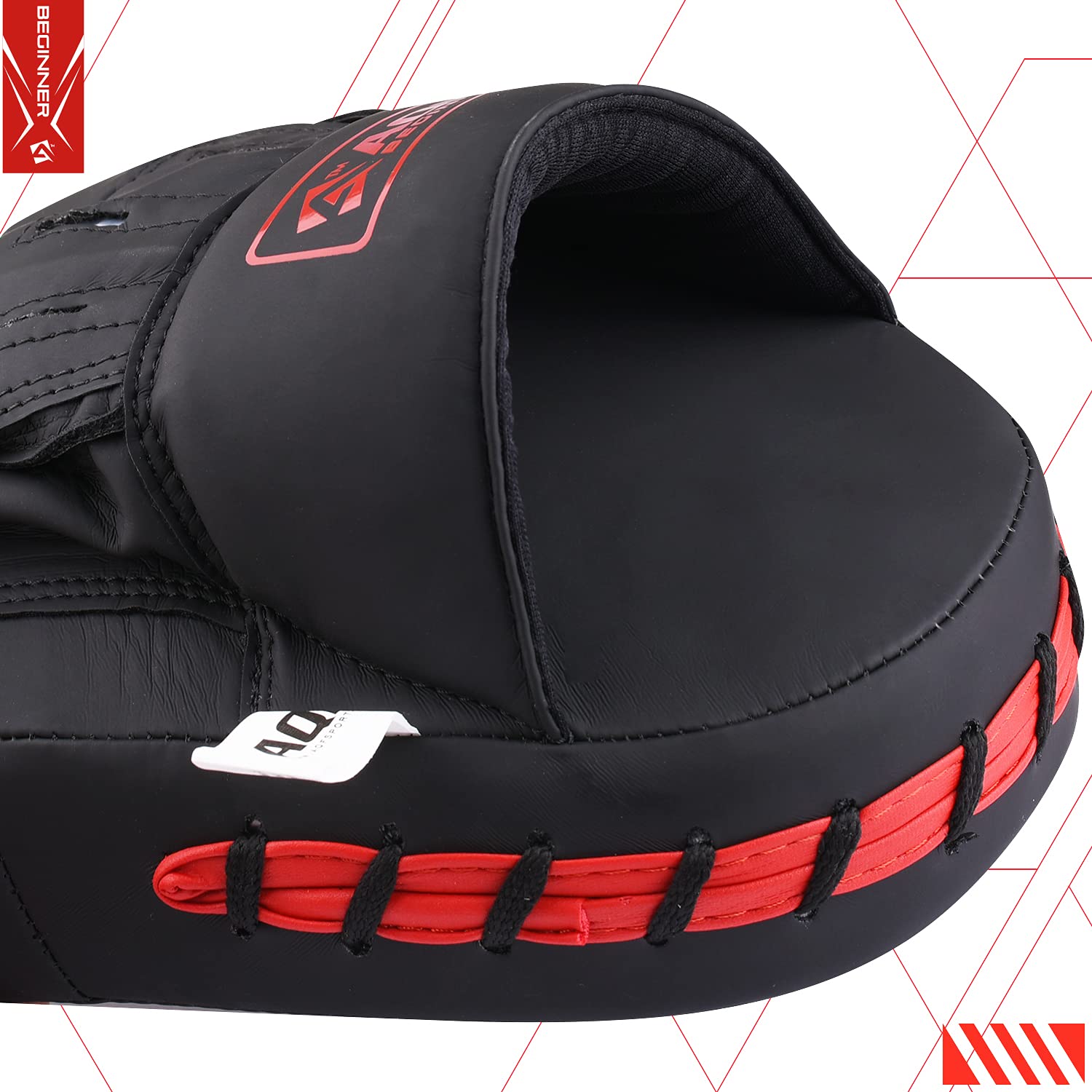 AQF Manoplas Boxeo, Almohadillas de Boxeo, Paos Boxing Mitones, Muay Thai Rex Cuero Curvo Guantes Boxeo, Almohadillas De Enfoque, Focus Pads para MMA & Karate Patas De Oso