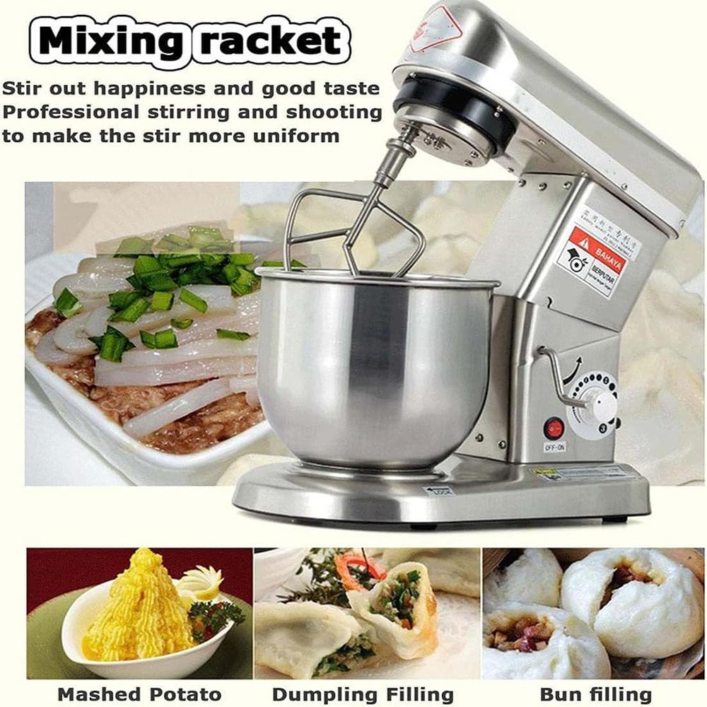 Miscelatore elettrico con accessori per cuocere, cucinare e montare – ideale per chef domestici e appassionati di cottura, versatile elettrodomestico da cucina