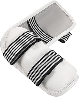 BESPORTBLE 2 Pçs Cotoveleiras Muay Thai Cotoveleiras Kickboxing Cotoveleiras Artes Marciais Protetores De Cotovelo Muay Thai Leggings De Um Corpo Taekwondo Equipamento Protetor De Braço