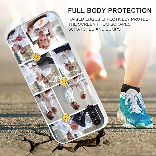 Miniatura 7 de Eouine Funda de teléfono personalizada para Samsung Galaxy A13 (5G) (6.5 pulgadas)  Fundas de teléfono con imagen personalizable, funda