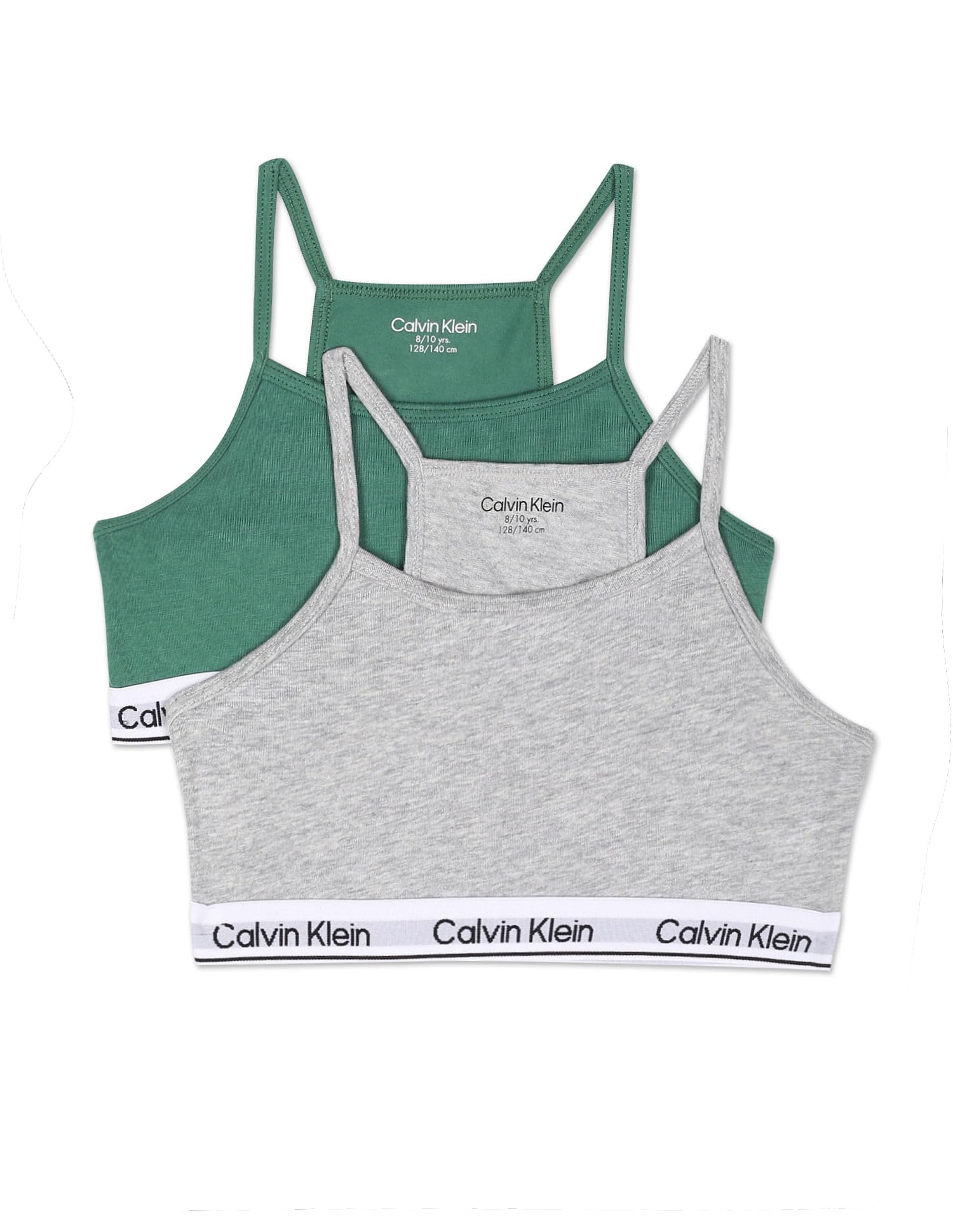 Calvin KleinGirl's Cotton Wire Free Casual Bralette Bra