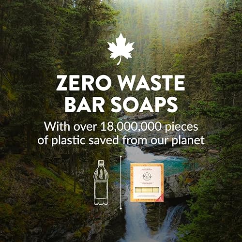 Miniatura 8 de Crate 61 Organics, Hecho a mano en Canadá, jabón en barra natural de proceso frío a base de plantas para cara y cuerpo, con aceites esenciales de