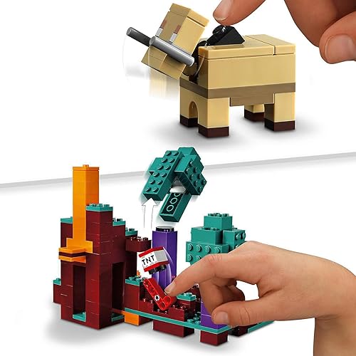 Miniatura 5 de 21168 LEGO Minecraft The Warped Forest ***2021*** (MARCH)