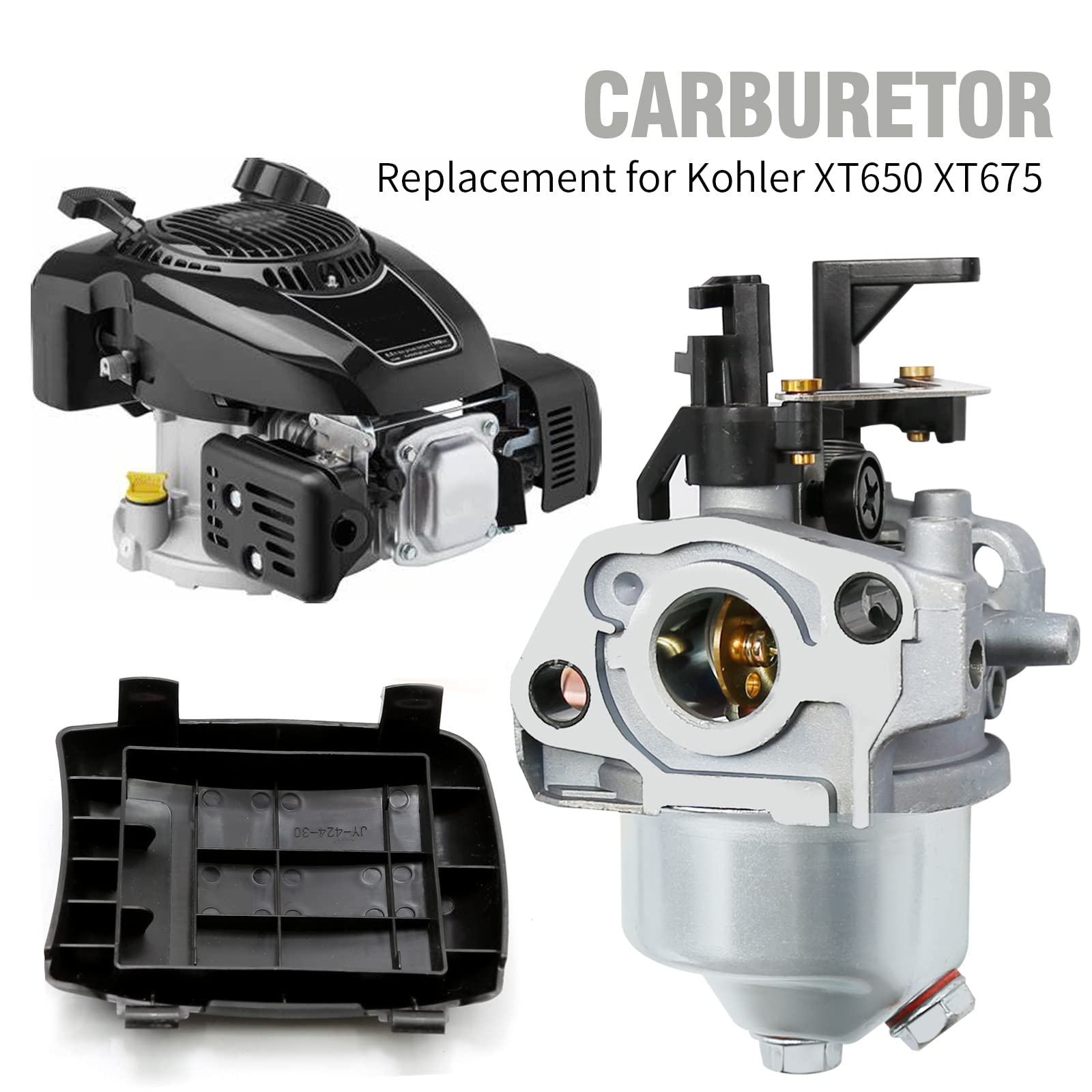 Carburatore Per Motore Kohler XT650 XT6.5 XT6.75 6.5hp 6.75hp 149cc - Foto 2