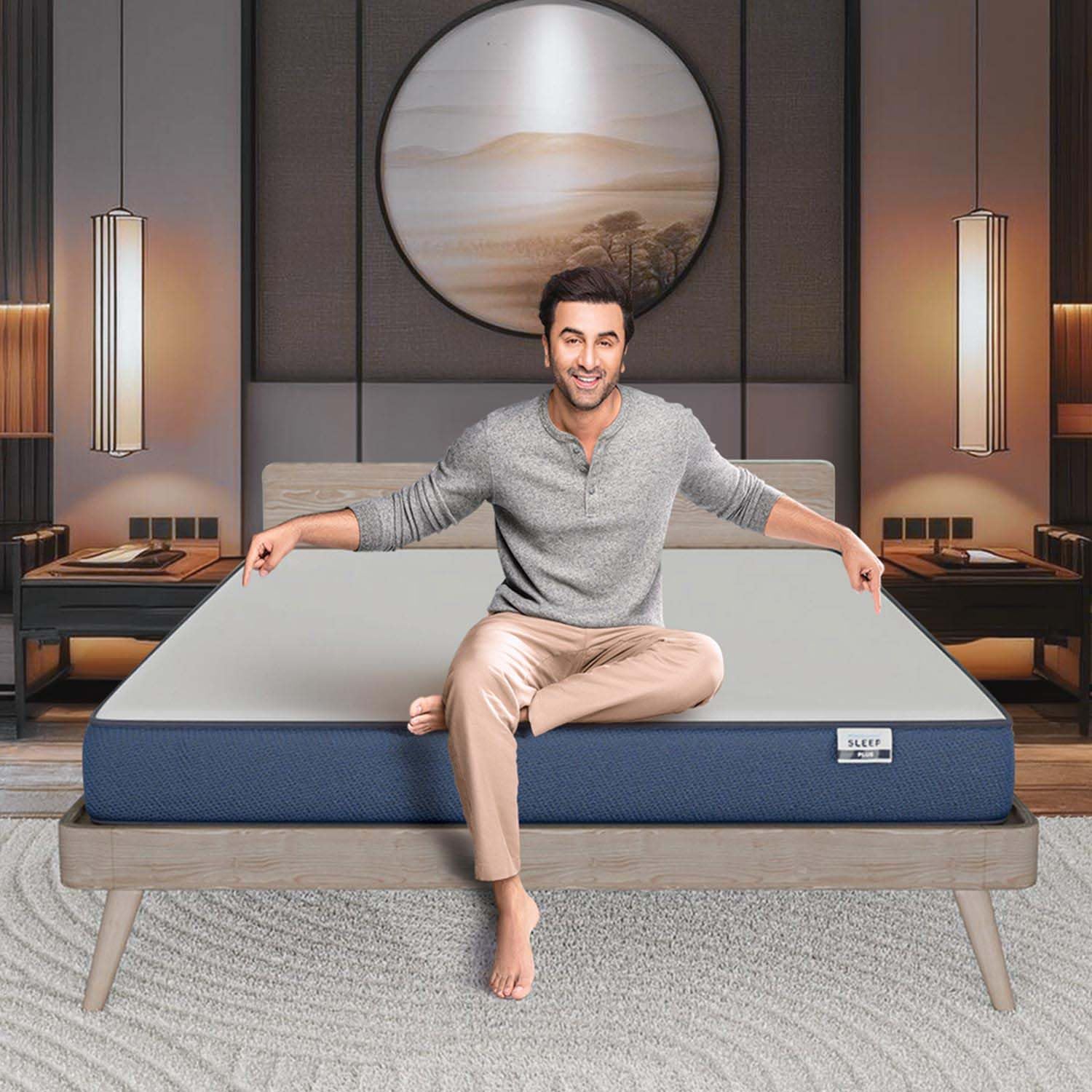 Nilkamal SLEEP Plus Orthopedic Support Memory Foam Mattress | 10 Years Warranty | King Size | 10 Inch Bed Mattress | Reversible Design | Breathable Knitted Fabric | Medium Firm, (72 x 72 x 10)-image-20