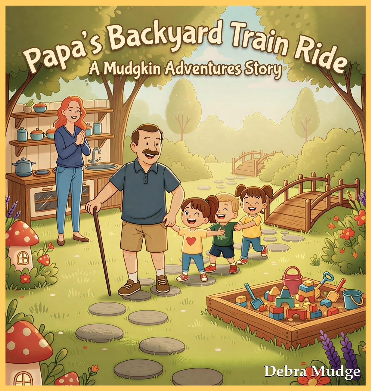 Papa's Backyard Train Ride: A Mudgkin Adventures Story