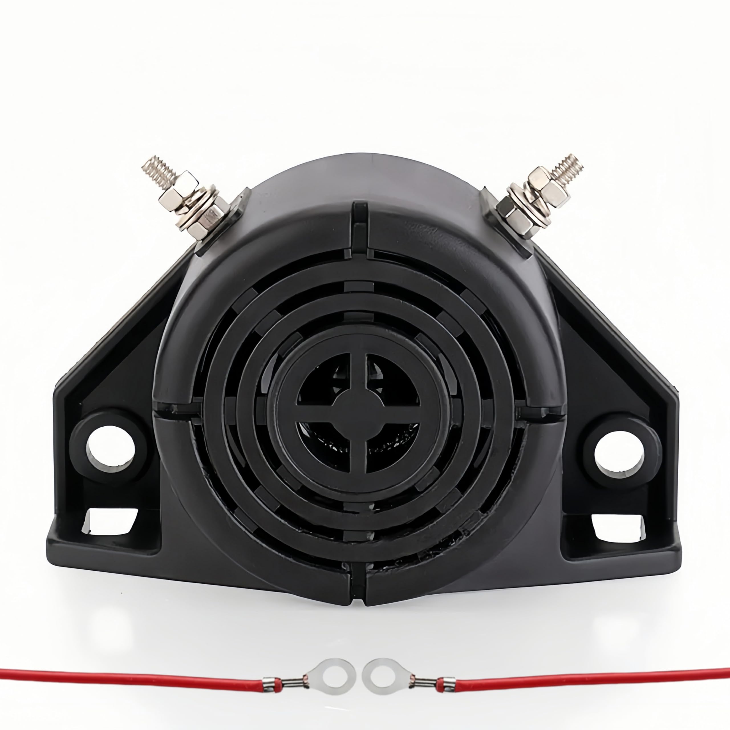 AKIZIDS12V-48V Backup Warning 110±3db Reverse Horn Truck Back-up Alarm with Super Loud Beeper Tone for Trucks,forklifts,Lorry Heavy Vehicles