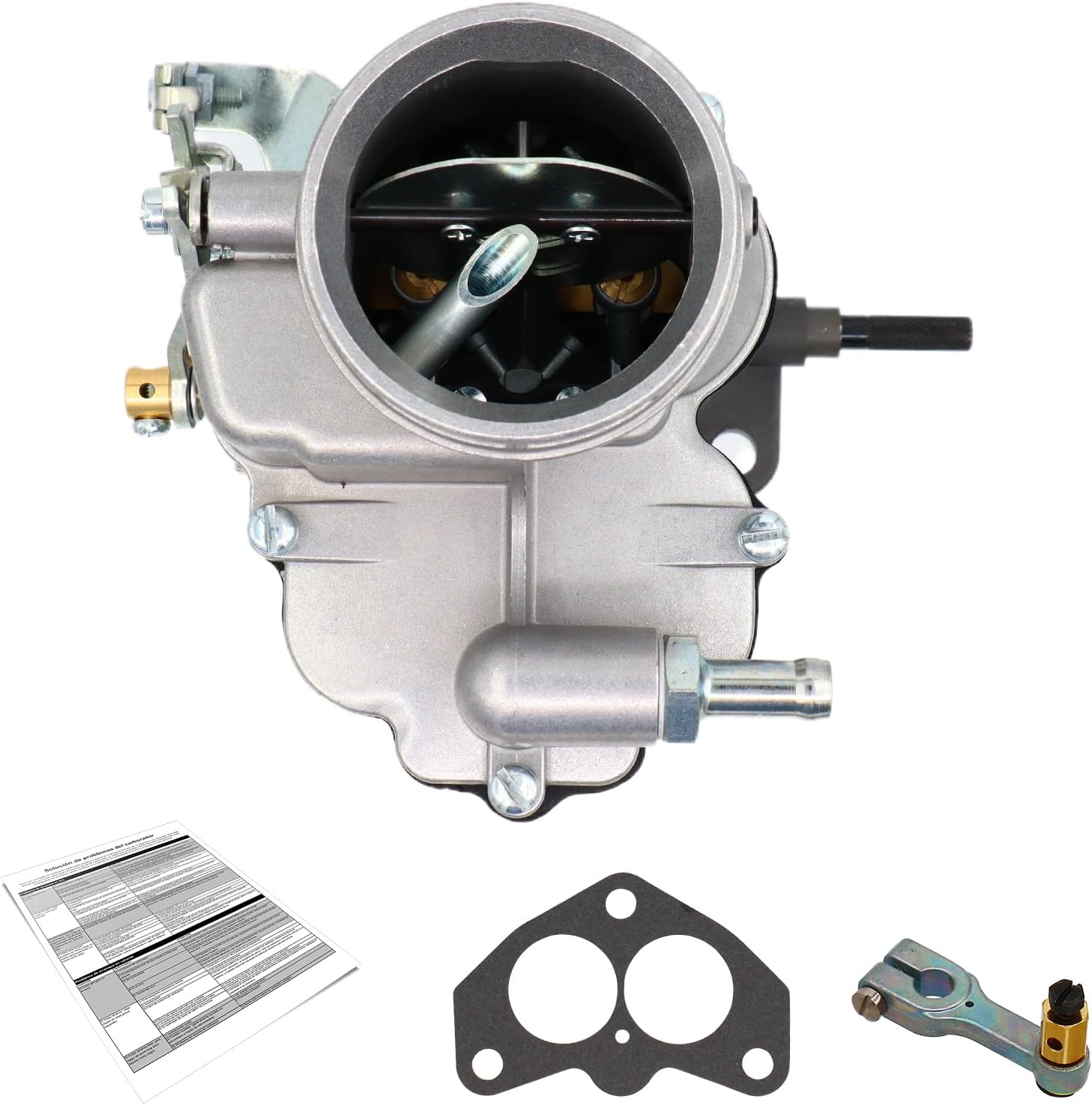 New 2 Barrel Carburetor for Holley 94 Model Carburetor for 1932-1953 Ford Trucks Flathead LongShaft V8 engines 2 Barrel Carb Manual/Mechanical Choke