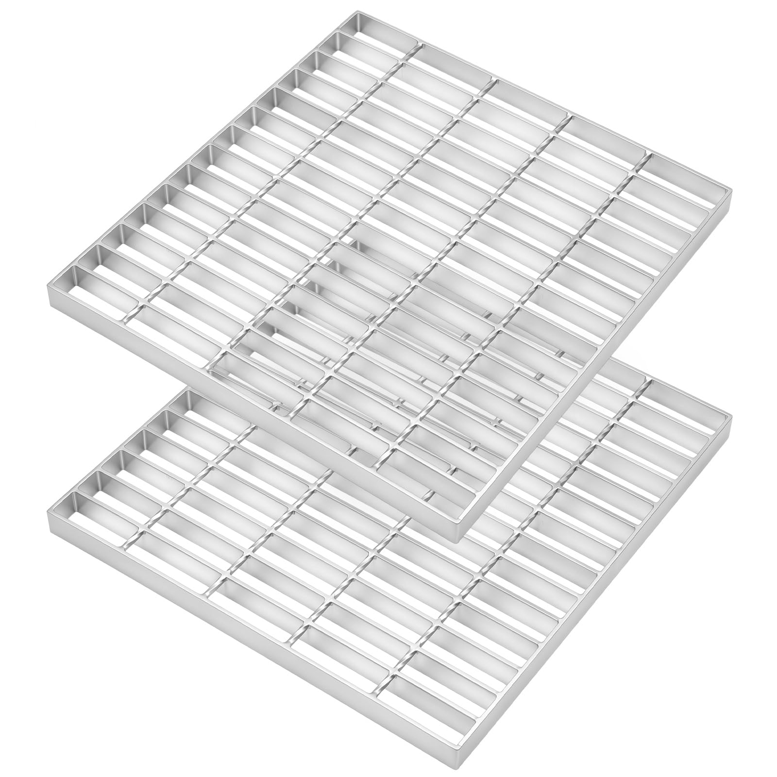 2 Pcs 20"x20" Hot-dip Galvanized Steel Drain Cover Outdoor