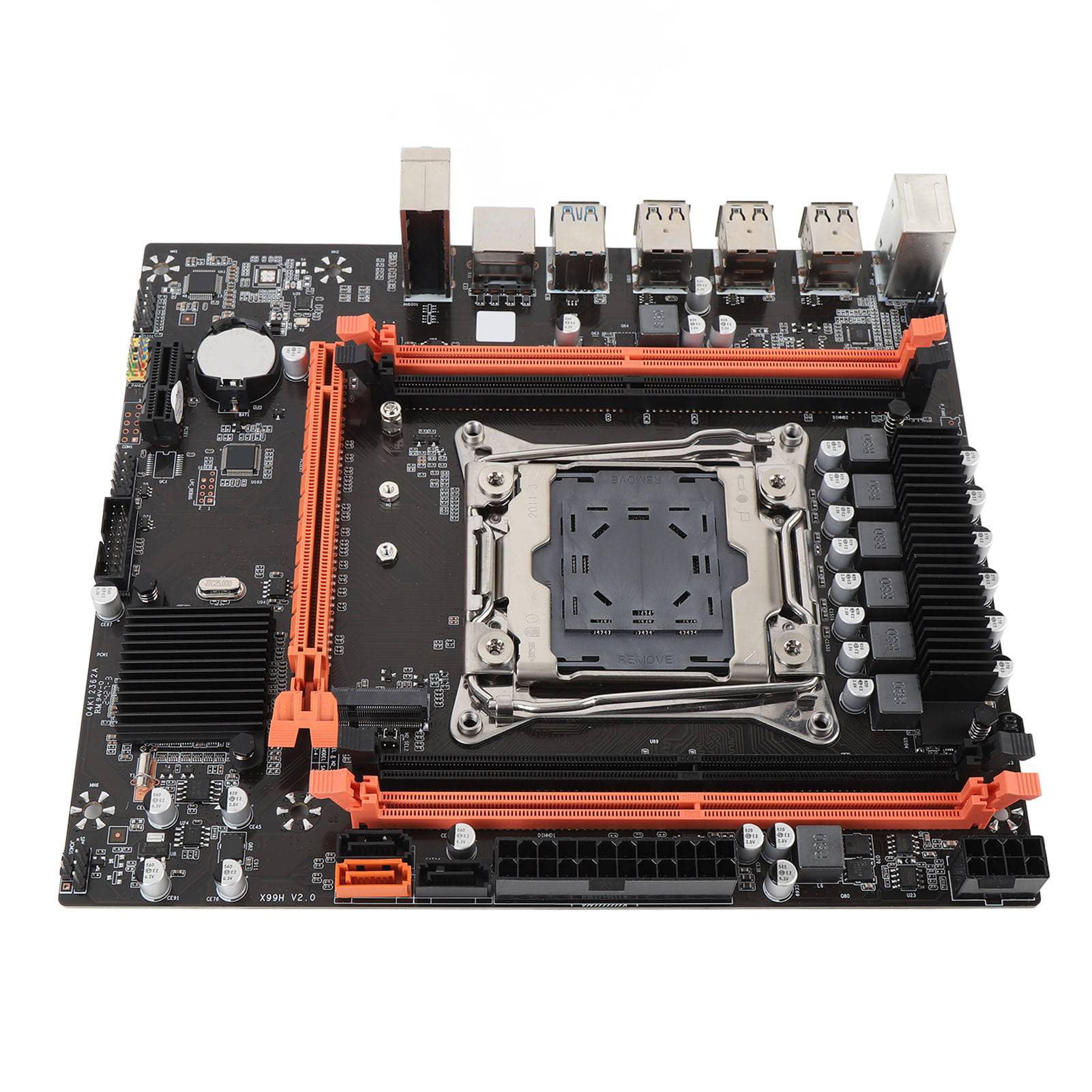 Amazon.com: M ATX Motherboard, X99H Motherboard, 128G DDR4, SATA3