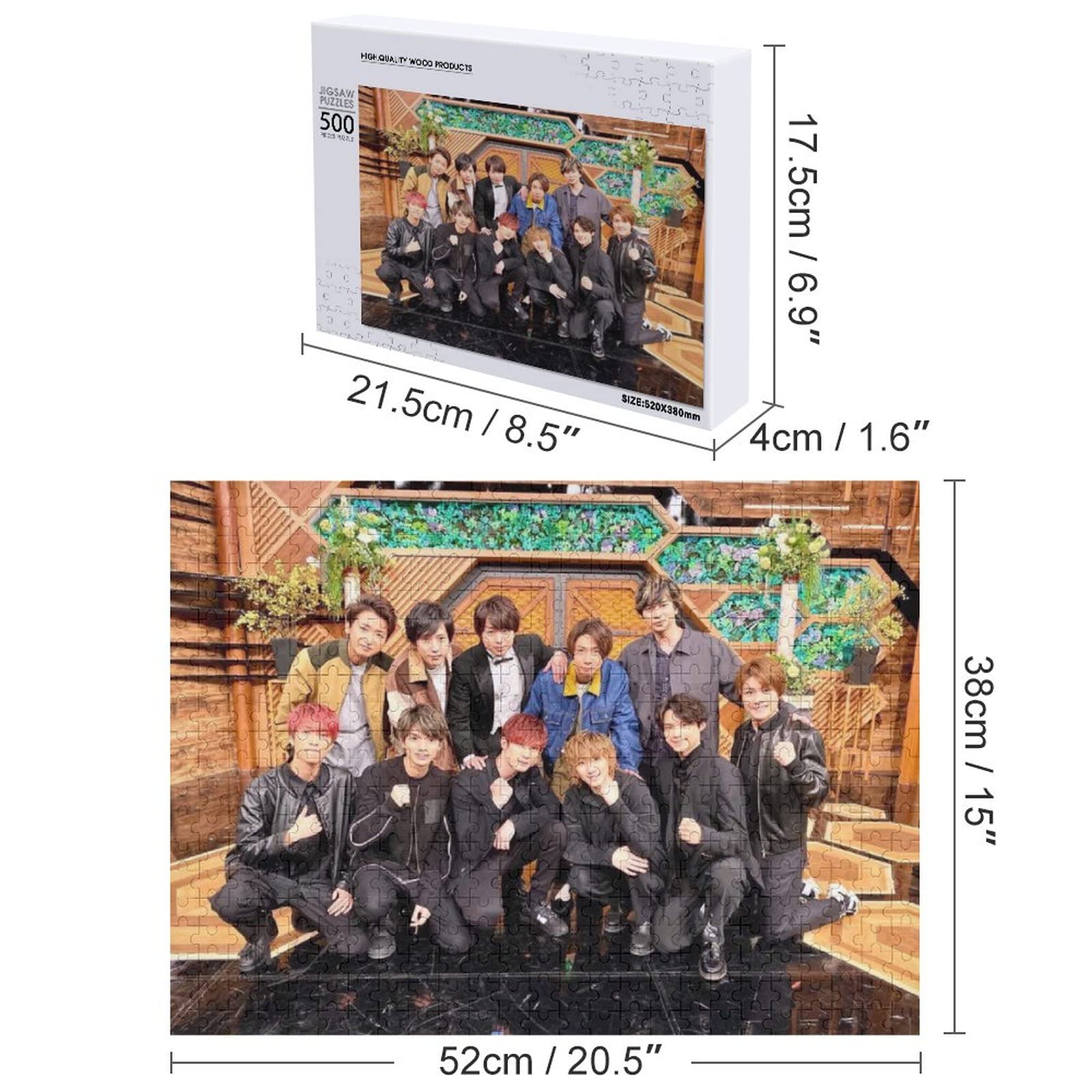 Amazon.co.jp: Sixtones ストーンズ 1000ピース 500ピース 子供用知育
