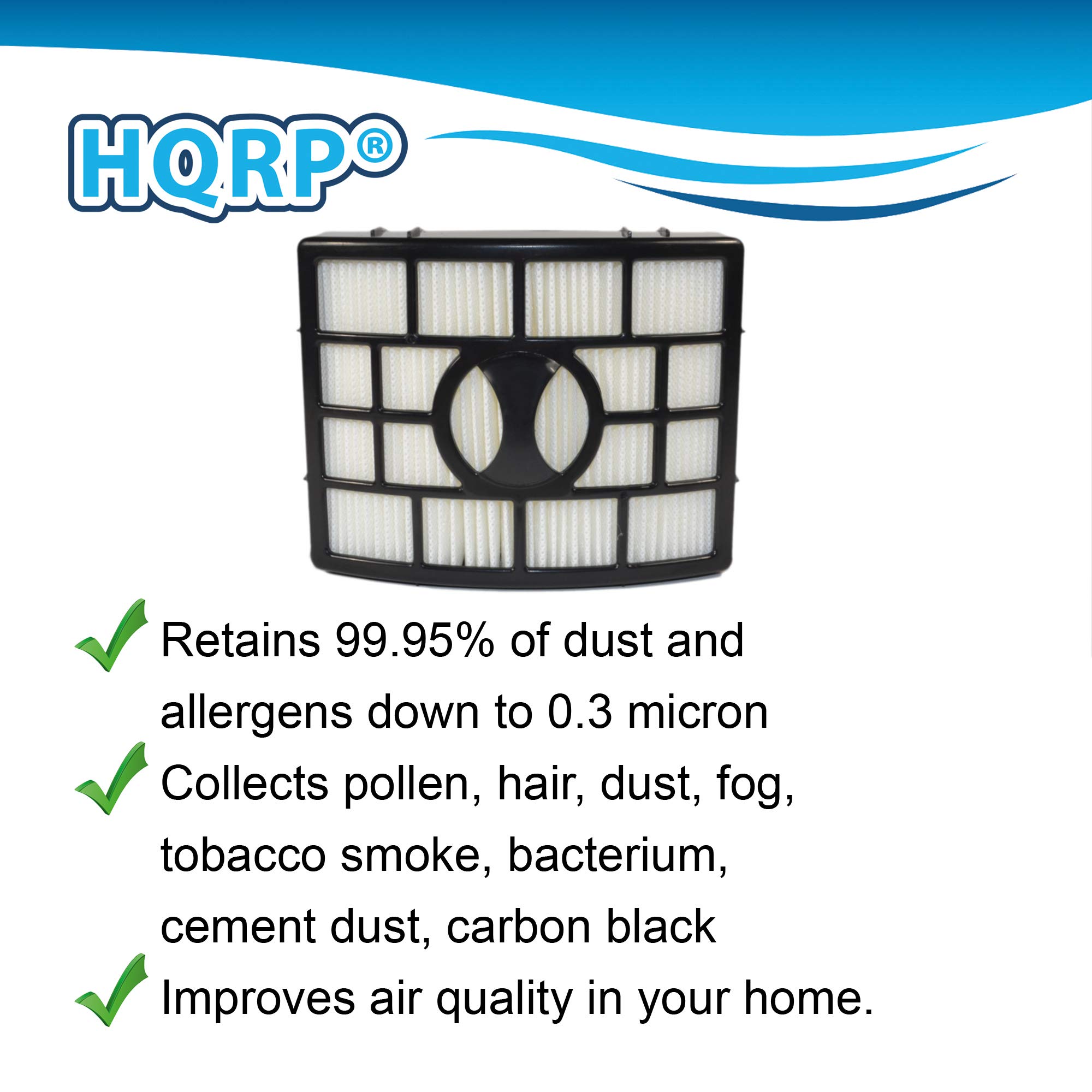 Amazon.com - HQRP 2-pack HEPA Filter compatible with Shark APEX